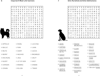 Dog Lovers Wordsearch: More than 100 Themed Puzzles about our ...
