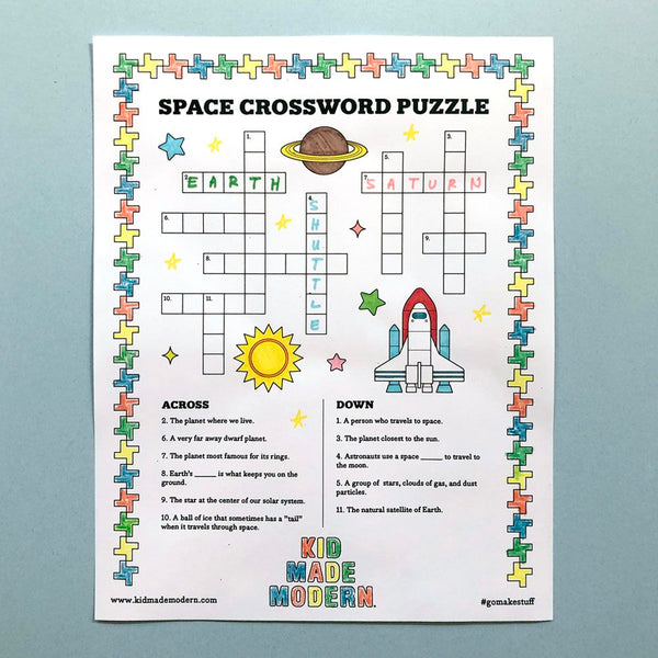 printable crossword puzzles by subject