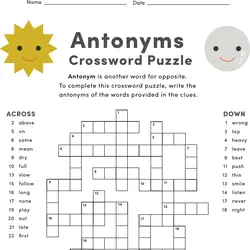 Crossword Worksheets &  Free Printables 
