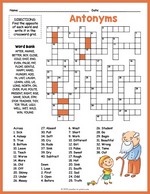 printable crossword puzzles for 5 year olds