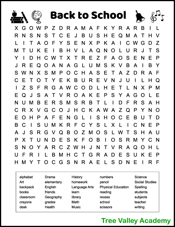 printable crossword puzzles for high school english