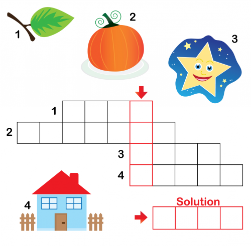 Crossword Puzzles for Kids #1 - KidsPressMagazine.com