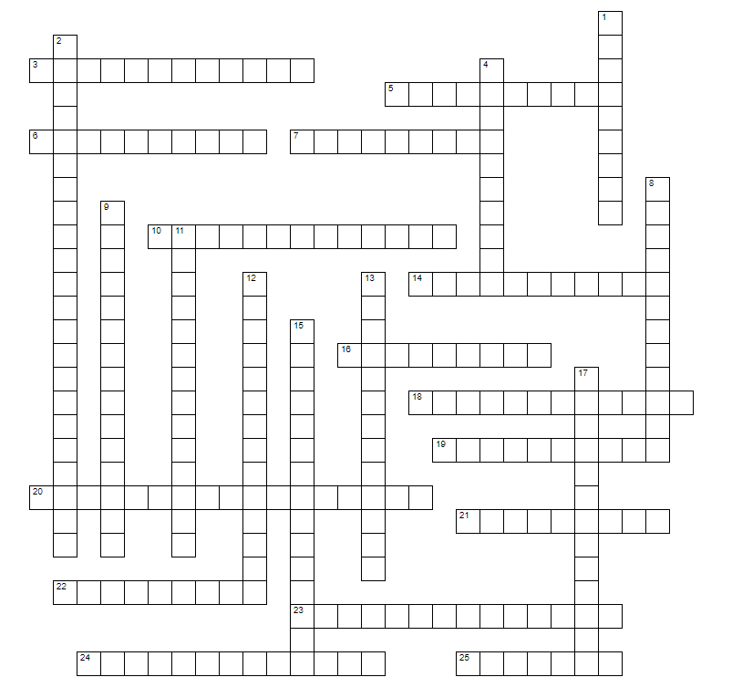 printable crossword puzzles history