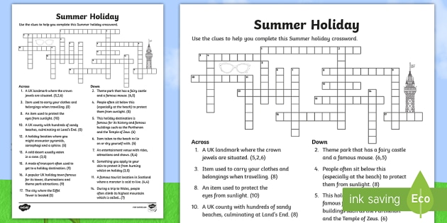 printable crossword puzzles holiday