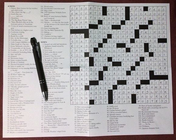 printable crossword puzzles january 2018