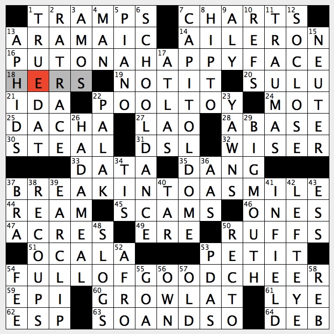 printable crossword puzzles may 2018