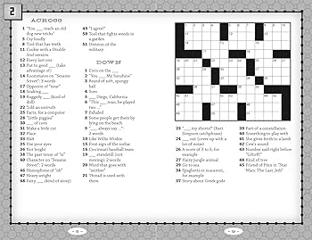 Crossword Puzzles for Bright Kids (Volume 5) (Puzzlewright Junior)