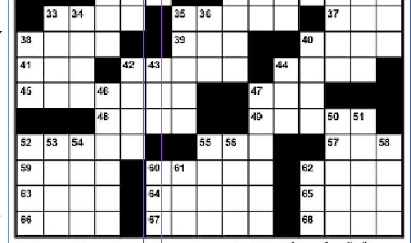 printable crossword puzzles may 2018