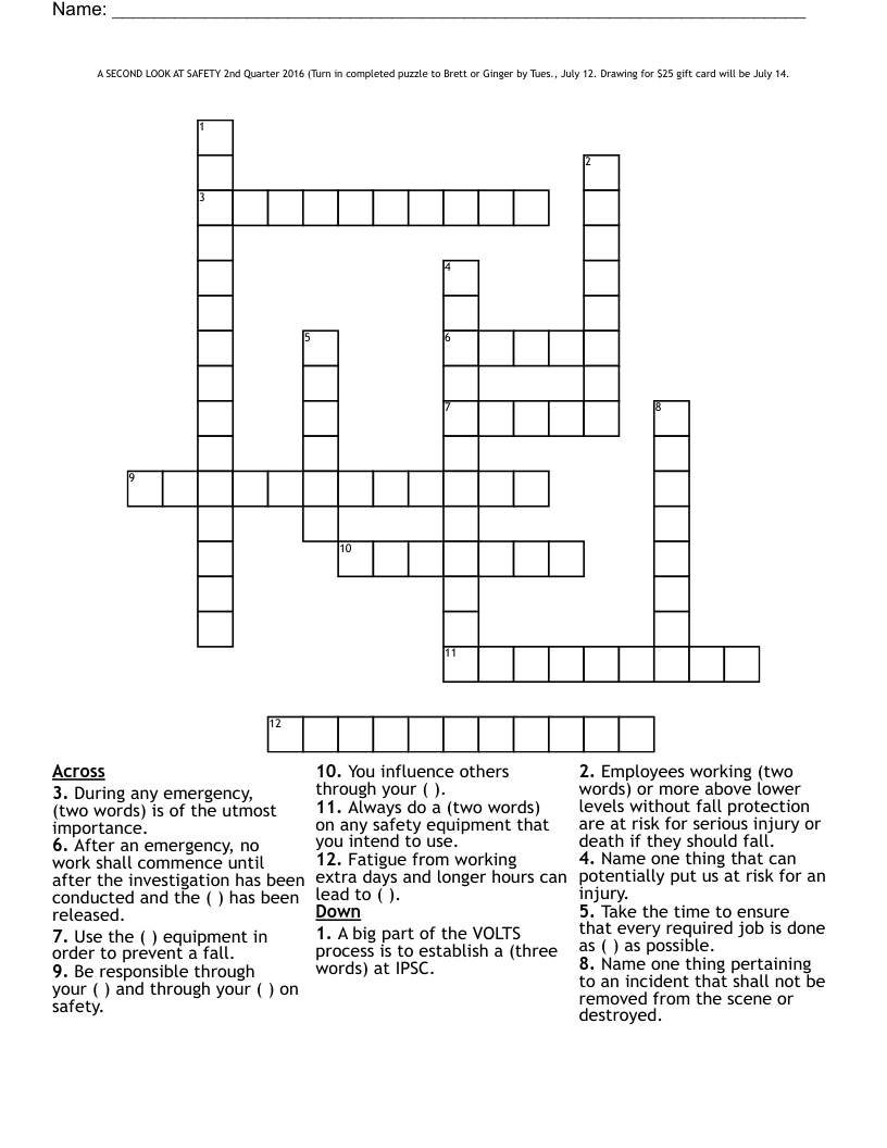 printable crossword puzzles november 2016