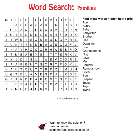 Puzzles and crossword samples, New Zealand - PuzzleBeetle