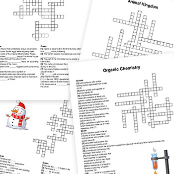 printable crossword puzzles with answers
