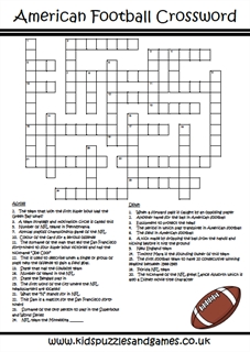 Puzzle Sheets - Crossword - Kids Puzzles and Games
