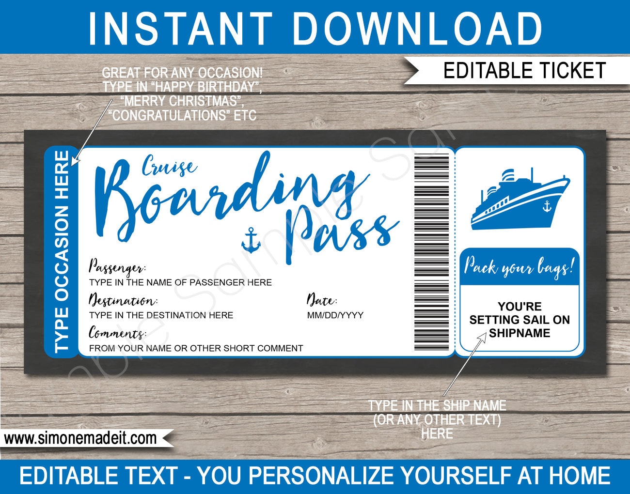 printable-cruise-ticket-template-boarding-pass-gift-voucher-worksheets-library for Free Printable Boarding Pass Template For Gift Printable Cruise Ticket Template Boarding Pass Gift Voucher ... - Worksheets Library for Free Printable Boarding Pass Template For Gift