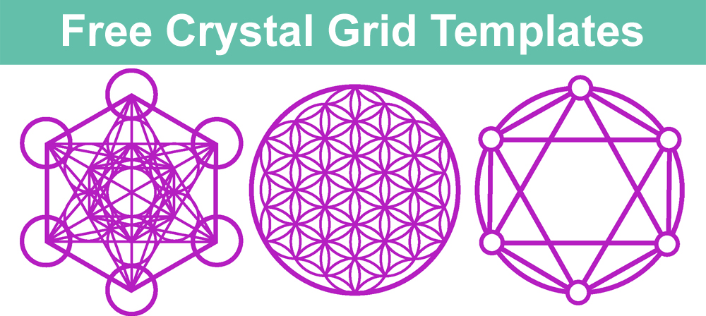 FREE Crystal Grid Templates to download and print - Ethan Lazzerini