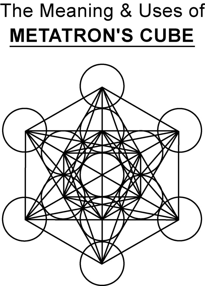 Metatrons Cube Crystal Grid Template - Ethan Lazzerini