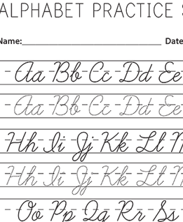 9 Free Printable Handwriting Worksheets | Bostitch Office