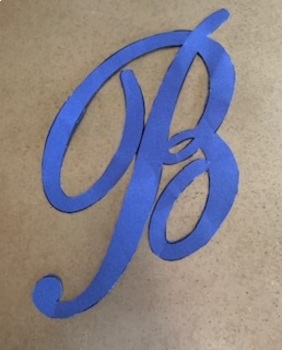 printable cursive stencils
