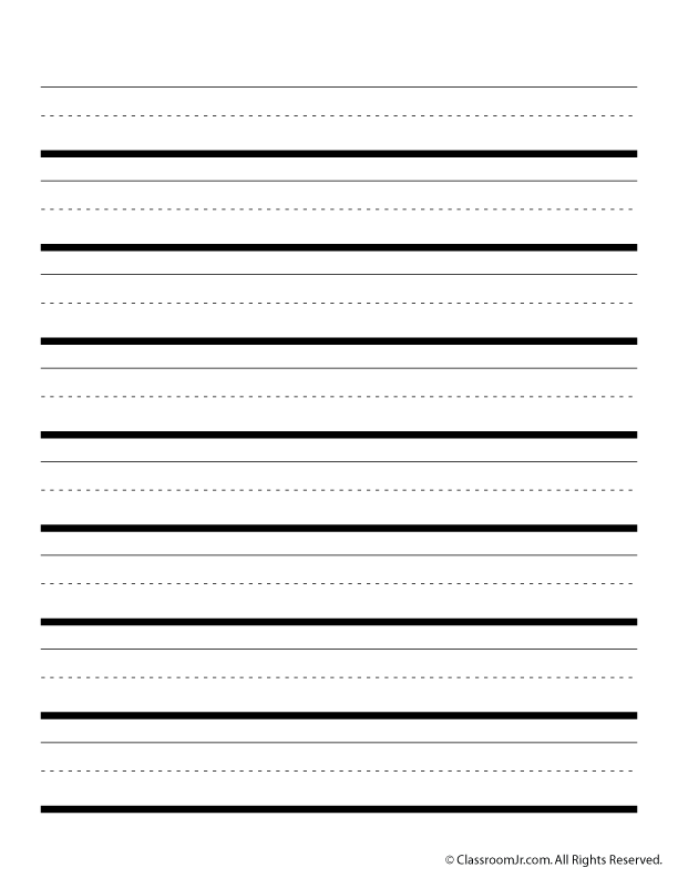 Handwriting Paper