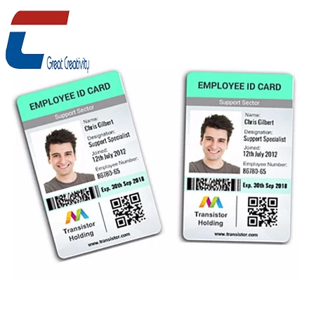 Printable RFID Photo ID Card For Employees/Students