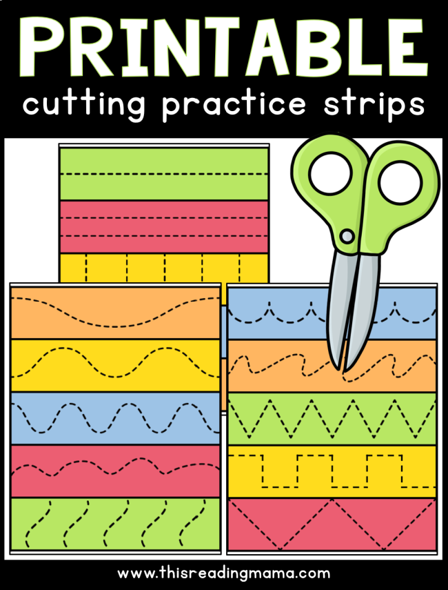printable cutting worksheet for preschoolers