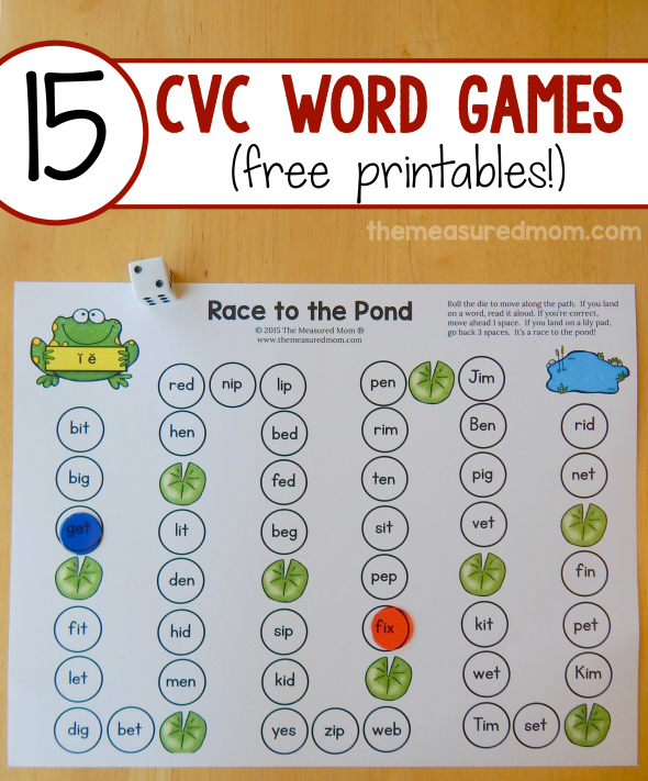 Race to the Pond CVC games - The Measured Mom