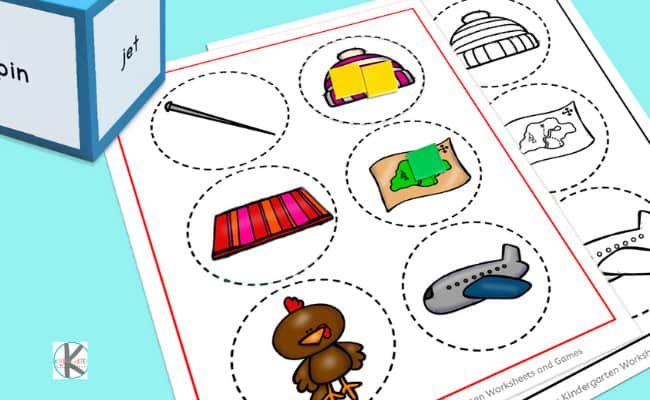 printable cvc word games