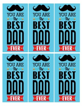 FATHERS DAY BOOKMARKS, BUNDLE 7 PAGES, 8 BOOKMARK TEMPLATES, FATHERS DAY  GIFTS