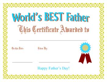 Fathers Day Awards: Best Father, Best Grandfather, Best Step Dad ...