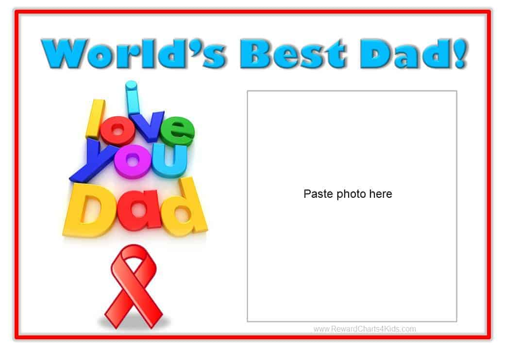 Best Dad Certificate