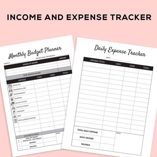 printable daily budget planner