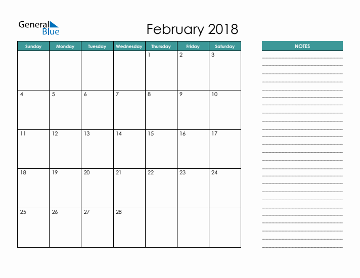 printable daily planner february 2018
