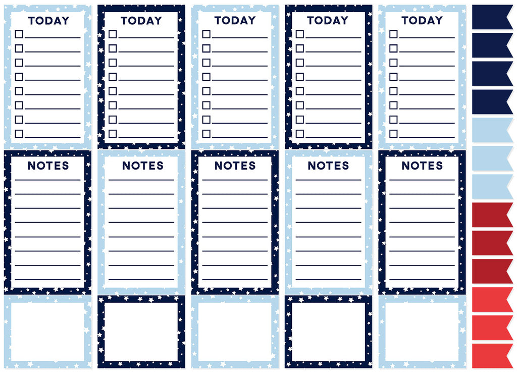 printable daily planner july 2018