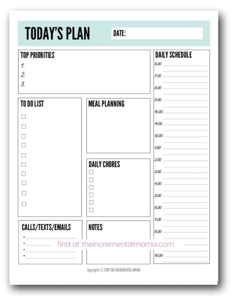 Free Printable Daily Planner Template to Get More Done - Worksheets Library free-printable-daily-planner-template-to-get-more-done-worksheets-library