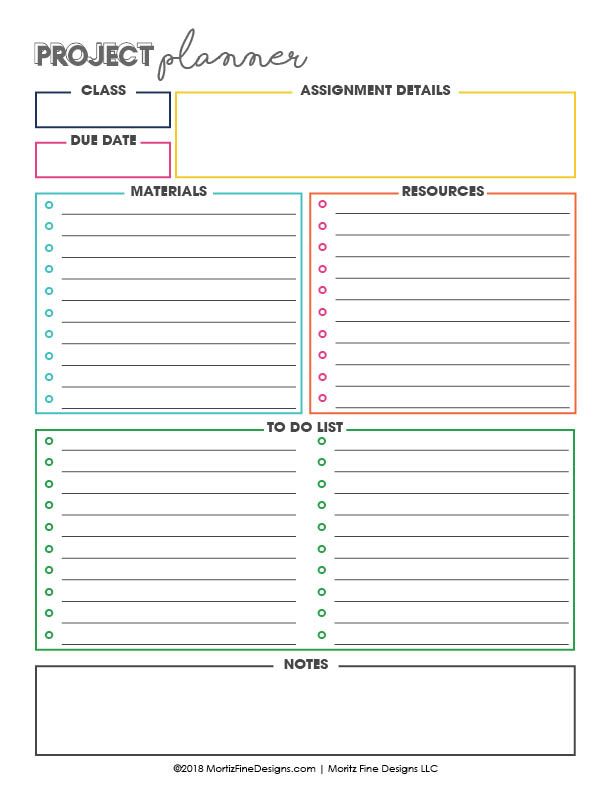 2024-2025 Dated Student Planner