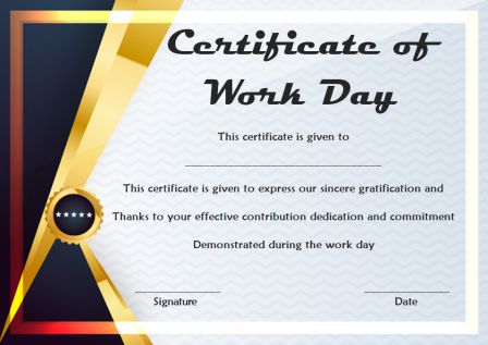 15 +Bring Your Child to Work Day Certificates: Easy to Print and ...