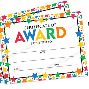 Best Daughter Certificate  