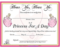 printable daughter certificates