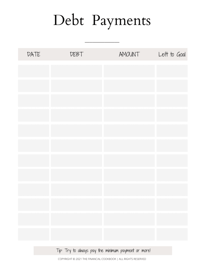 debt-payoff-planner-free-printable-worksheets-library for Debt Payoff Tracker Printable Free Debt Payoff Planner - Free Printable - Worksheets Library for Debt Payoff Tracker Printable Free