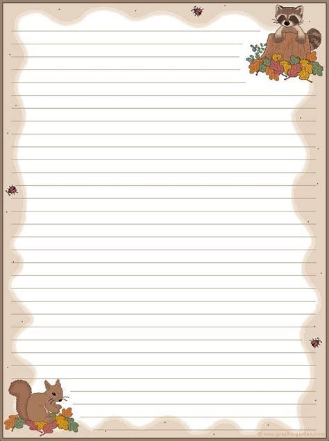 printable decorative stationery