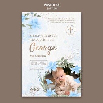 Baby Dedication Invitation Images - Free Download on Freepik