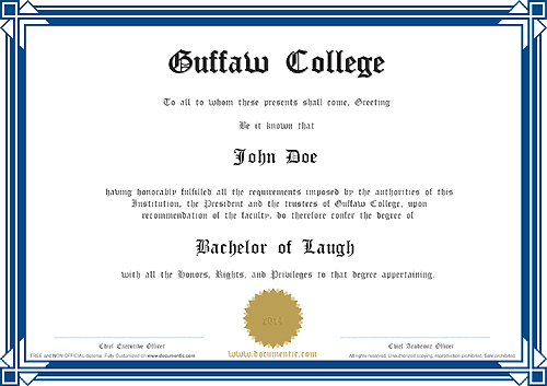 Free Certificates