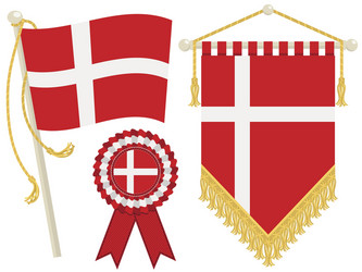 Flag Denmark Wall Vector Images (44)