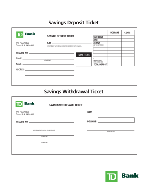 printable deposit receipt