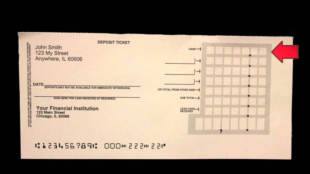 printable deposit slip chase