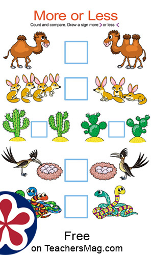 Desert Worksheets. TeachersMag.com