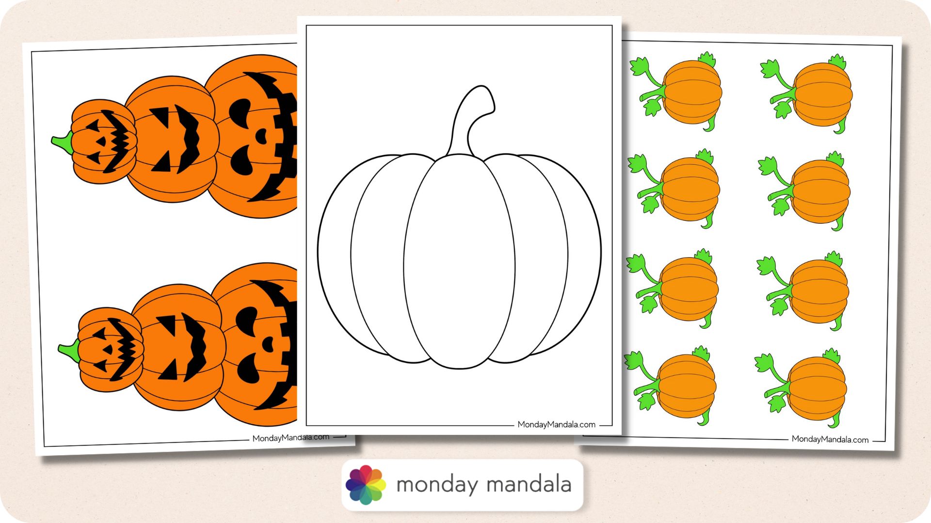 76 Pumpkin Templates (Free PDF Printables)