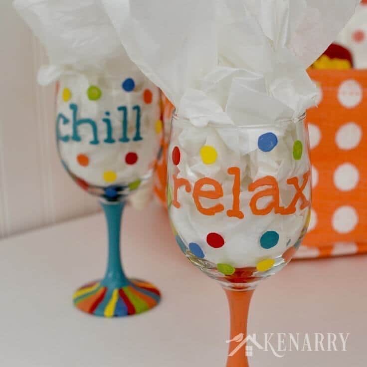 Hand Painted Wine Glasses: How to Make Your Own