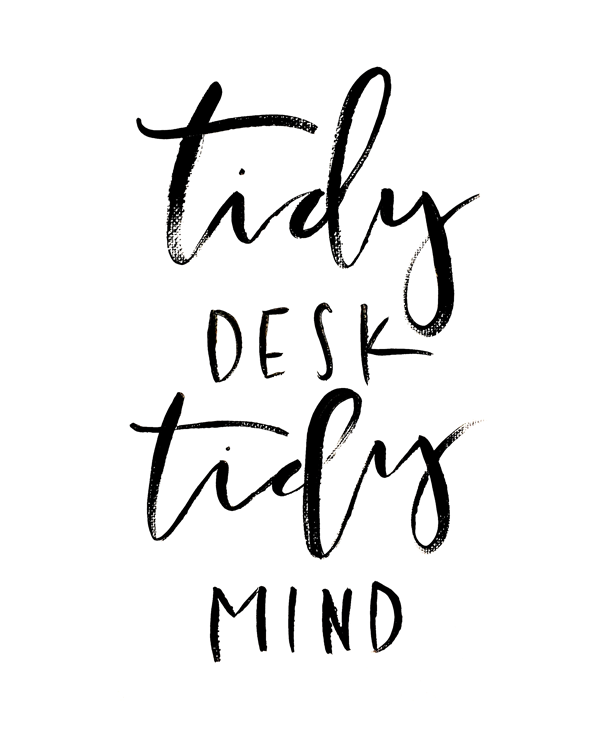 get tidy // printable — Lauren Saylor Interiors + Design || A ...