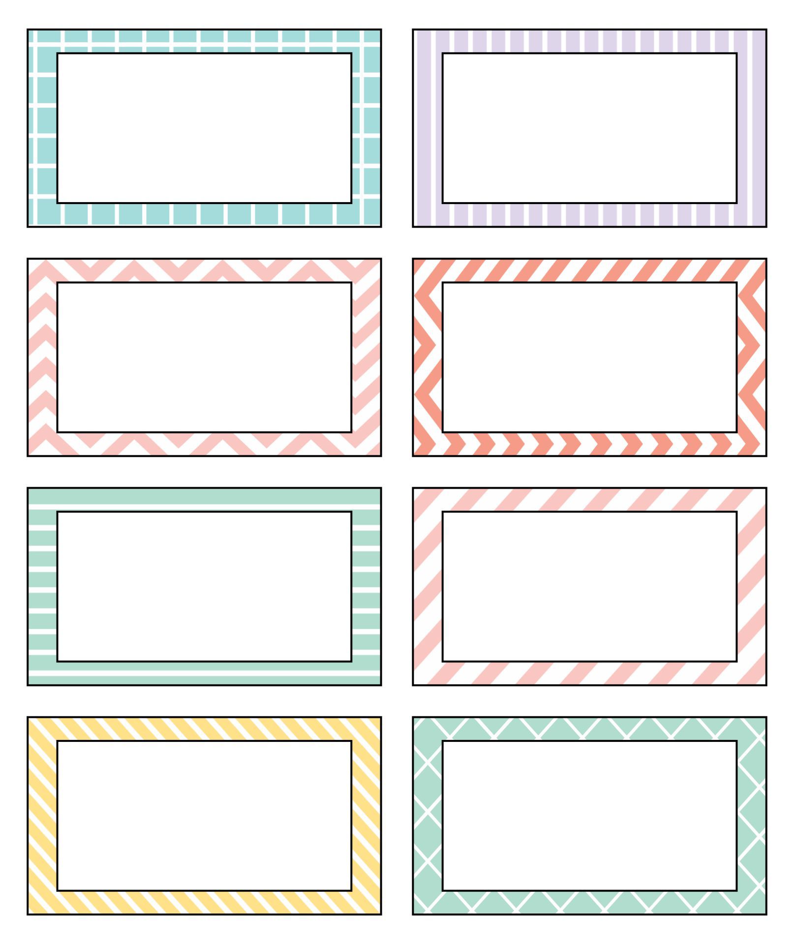 Preschool Name Tags - 10 Free PDF Printables | Printablee