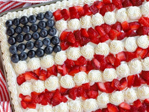 Flag Cake